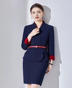Unisex Design Restaurant Bar Housekeeping Long Sleeve Manager Uniform