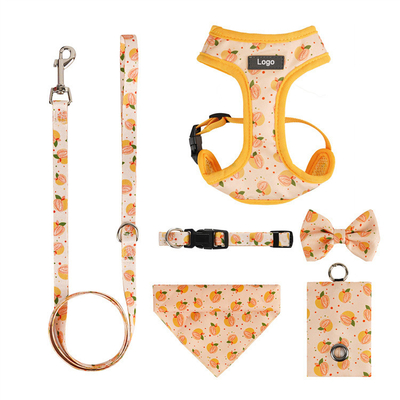 Good price Custom Printed Nylon Dog Harness Set with Leash and Collar online